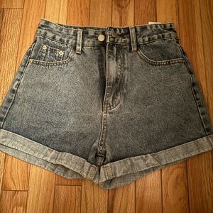 SHEIN Jean High Waist Short